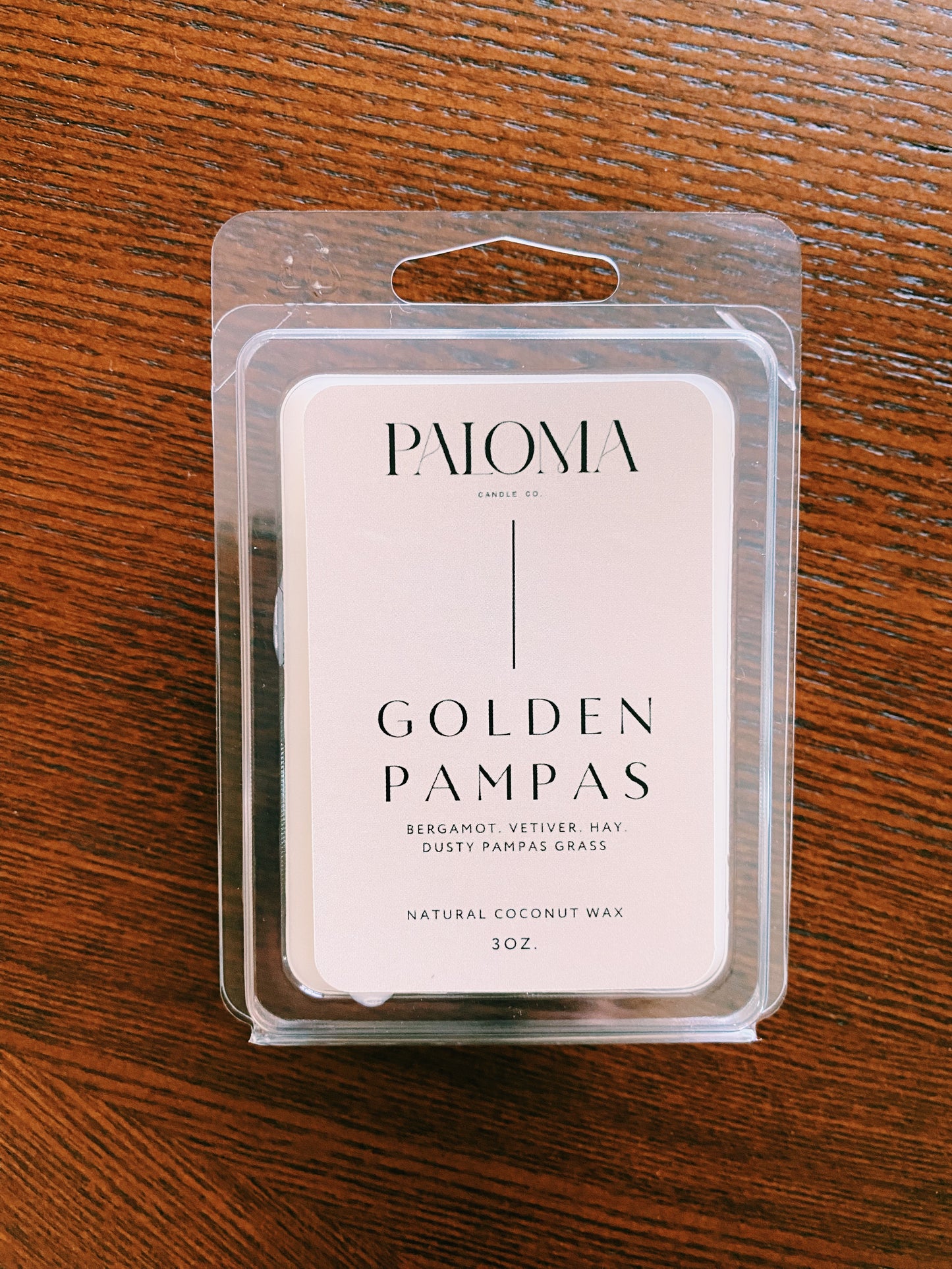 Golden Pampas Wax Melt